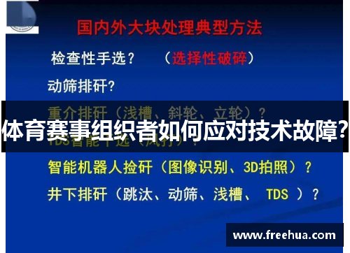 体育赛事组织者如何应对技术故障？